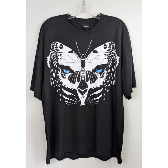 Jonny Cota Studio Leopard Wing Print T-Shirt Sz Large Unisex Streetwear Graphic - Picture 5 of 11